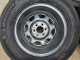 17" Ford F-150 OEM rims wheels 3857 tires steel 2023 2024 2025 2026 MICHELIN NEW Texas Truck Tire