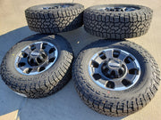 18" Ford F-250 F-350 OEM TREMOR rims wheels 10482 FALKEN A/T4 33" NEW Texas Truck Tire