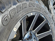 20x10 FUEL Contra D615 Ford F-250 F-350 rims wheels 8x170 -18 TOYO 35" Texas Truck Tire