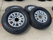 17" Chevy Silverado GMC Sierra 2500 OEM 5948 wheels rims FIRESTONE X/T 33" Texas Truck Tire