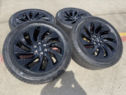 22" Lincoln Navigator OEM 10665 rims wheels BLACK LABEL 2025 2026 MICHELIN Texas Truck Tire