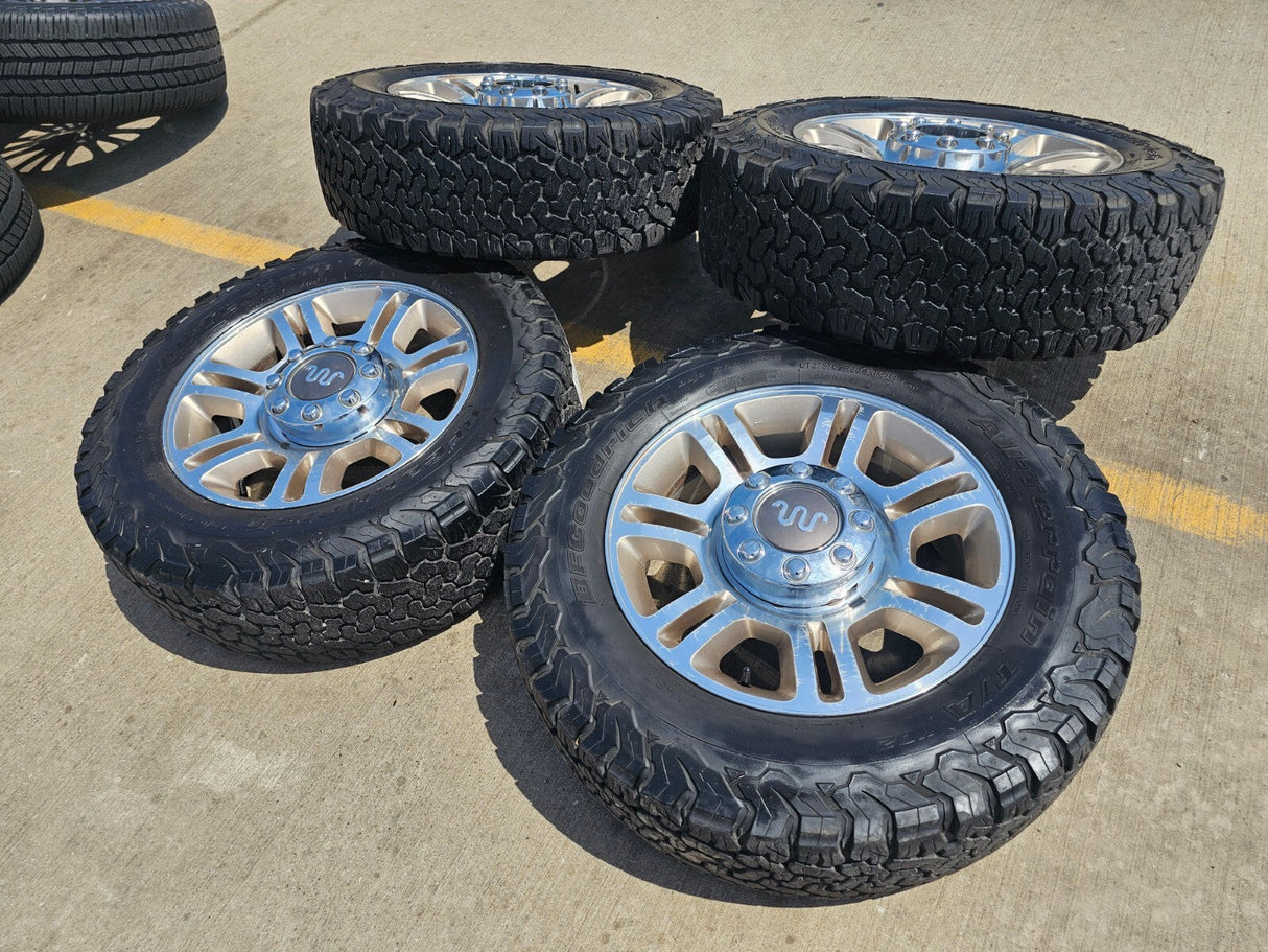 20" Ford F-250 F-350 OEM 3951 3845 KING RANCH rims wheels tires BFG KO2 A/T Texas Truck Tire