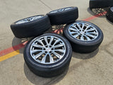 22" GMC Yukon Sierra DENALI OEM wheels rims 14025 97000 tires Texas Truck Tire