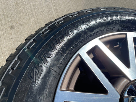 20" Ford F-250 F-350 KING RANCH OEM 10104 rims wheels BRIDGESTONE DUELER A/T Texas Truck Tire