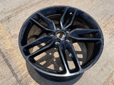 20x10 Chevy Corvette OEM wheel rim 5639 5641 black REAR 2015 2016 2017 2018 2019 Texas Truck Tire