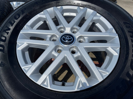 18" Toyota Tundra Sequoia OEM wheels rims 75281 LX600 2024 2025 2026 NEW Texas Truck Tire