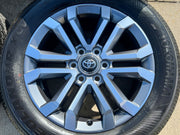 20" Toyota 4Runner TRD OEM wheels rims Land Cruiser Tundra Sequoia 2025 2026 NEW Texas Truck Tire