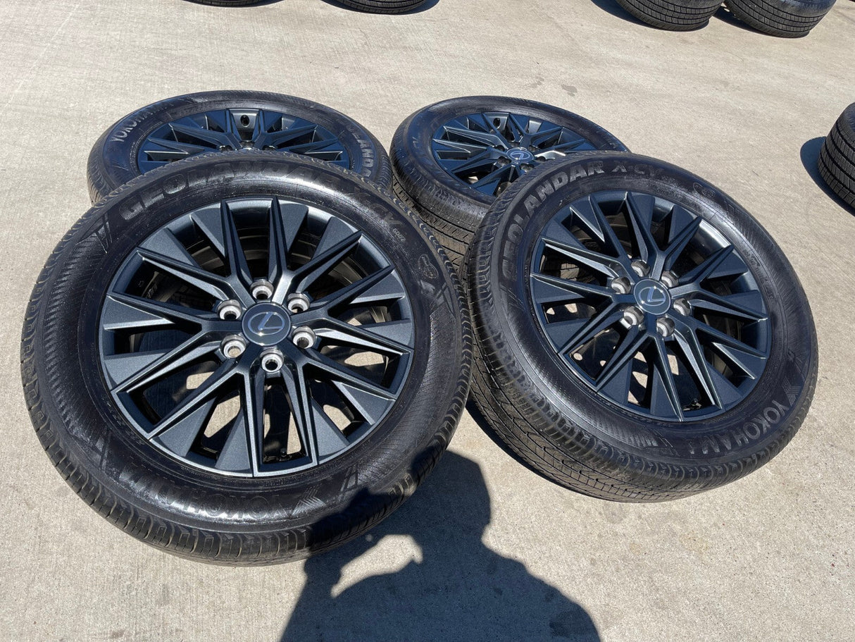 20" Lexus GX550 OEM wheels rims Toyota Land Cruiser Tundra 10545 LX600 2024 2025 Texas Truck Tire