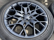 21" Jeep Grand Cherokee L OEM wheels rims 9291 Durango tires CONTINENTAL Texas Truck Tire