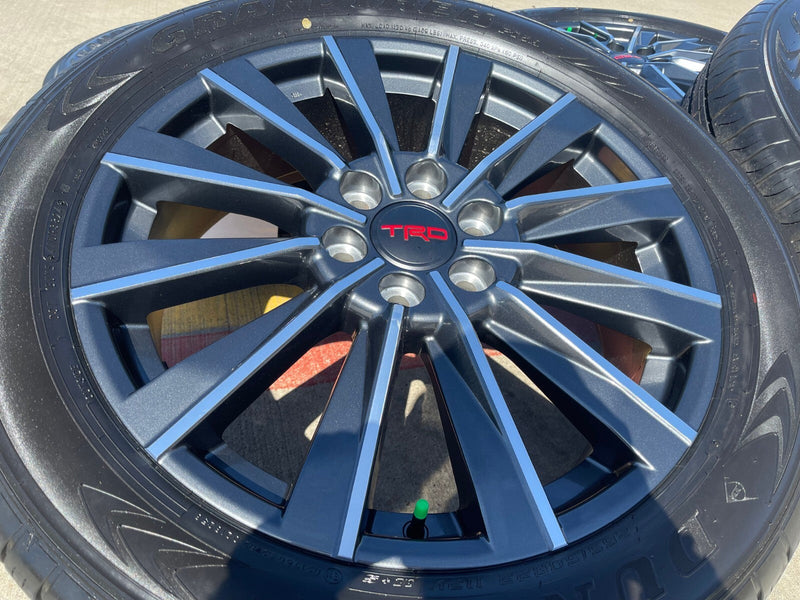 22" Toyota Tundra TRD Sequoia OEM wheels rims 78519 Land Cruiser GX550 2026 NEW Texas Truck Tire