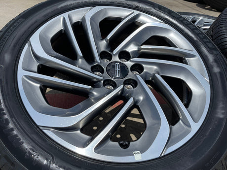22" Lincoln Navigator OEM 94225 rims wheels BLACK LABEL 2025 2026 MICHELIN NEW Texas Truck Tire