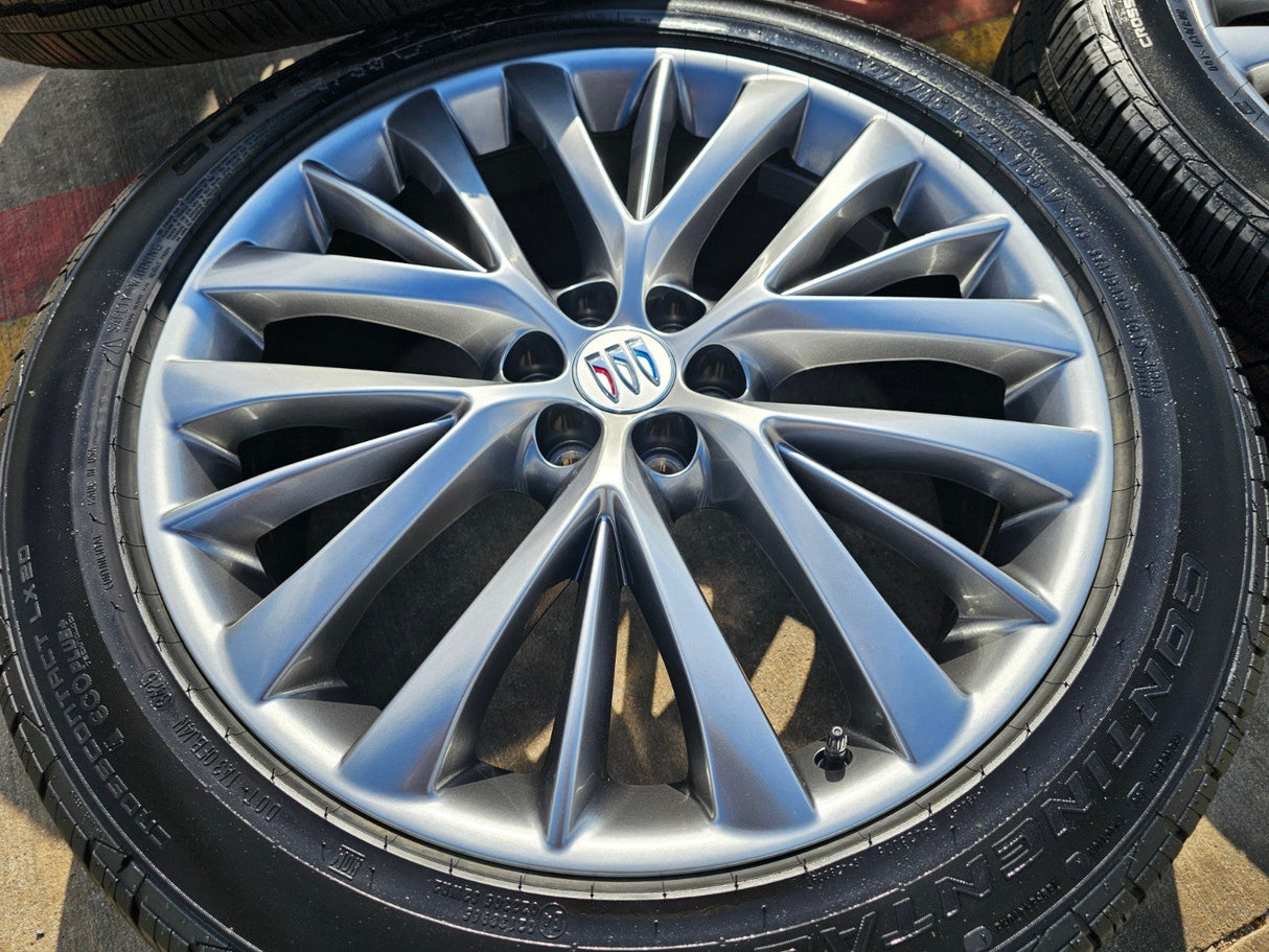 22" Buick Enclave OEM 90043 wheels rims Blazer Acadia Traverse XT6 2025 2026 NEW Texas Truck Tire