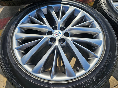 22" Buick Enclave OEM 90043 wheels rims Blazer Acadia Traverse XT6 2025 2026 NEW Texas Truck Tire