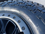 17" Ford F-150 Raptor OEM BEADLOCK rims wheels 10459 95210 M/T2 37" tires NEW Texas Truck Tire