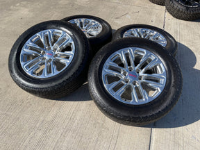 20" GMC Yukon Sierra Tahoe Silverado OEM 2120 14024 wheels rims tires DISCOUNTED Texas Truck Tire