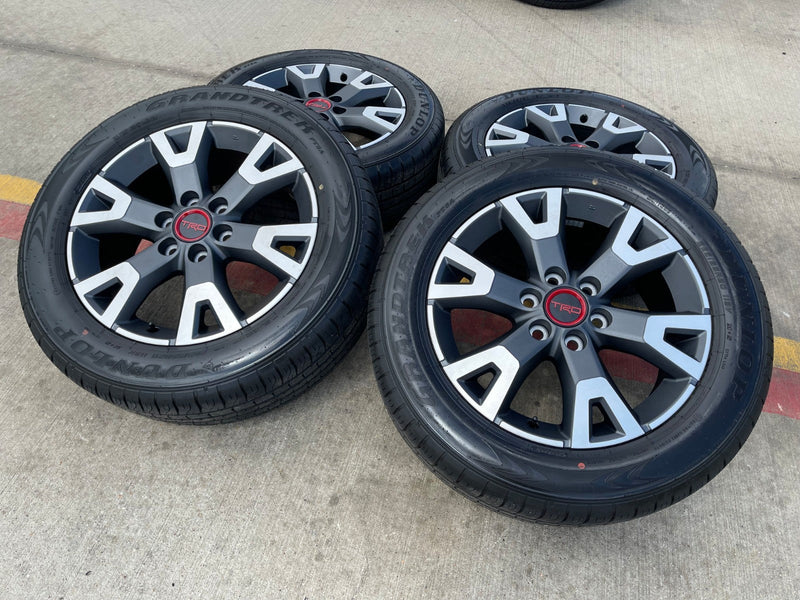 20" Toyota 4Runner TRD OEM 94198 wheels rims Tundra Sequoia 2025 2026 DUNLOP NEW Texas Truck Tire