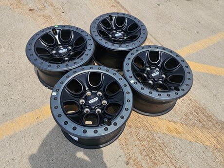17" Ford F-150 Raptor OEM BEADLOCK rims wheels 10459 95210 NEW Texas Truck Tire