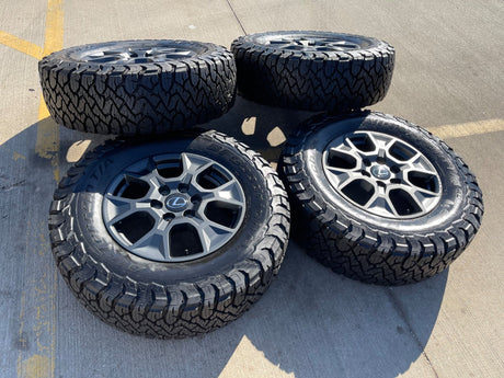 18" Toyota 4Runner Land Cruiser TRD Tundra OEM 10544 wheels rims GX550 NEW BFG Texas Truck Tire