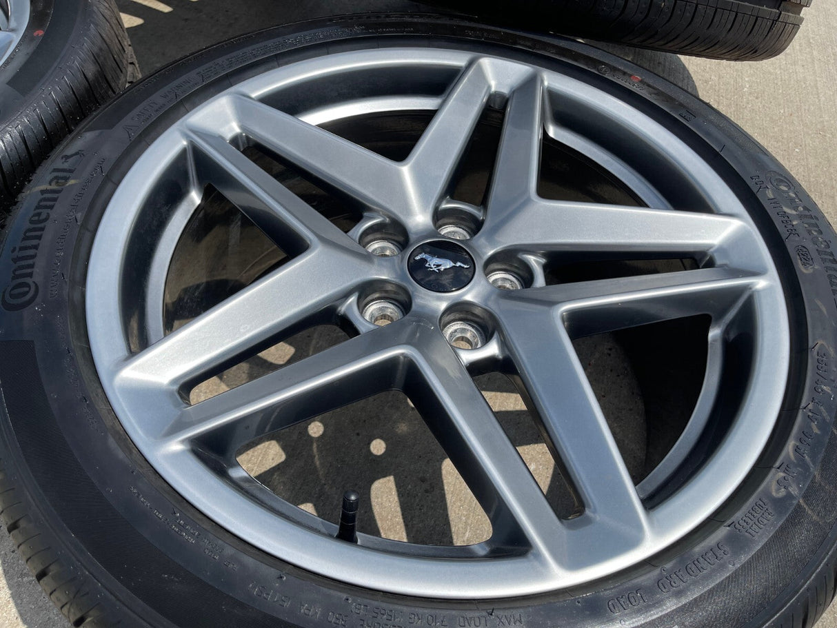 19" Ford Mustang Stealth GT OEM 10595 wheels rims tires 2023 2024 2025 2026 NEW Texas Truck Tire