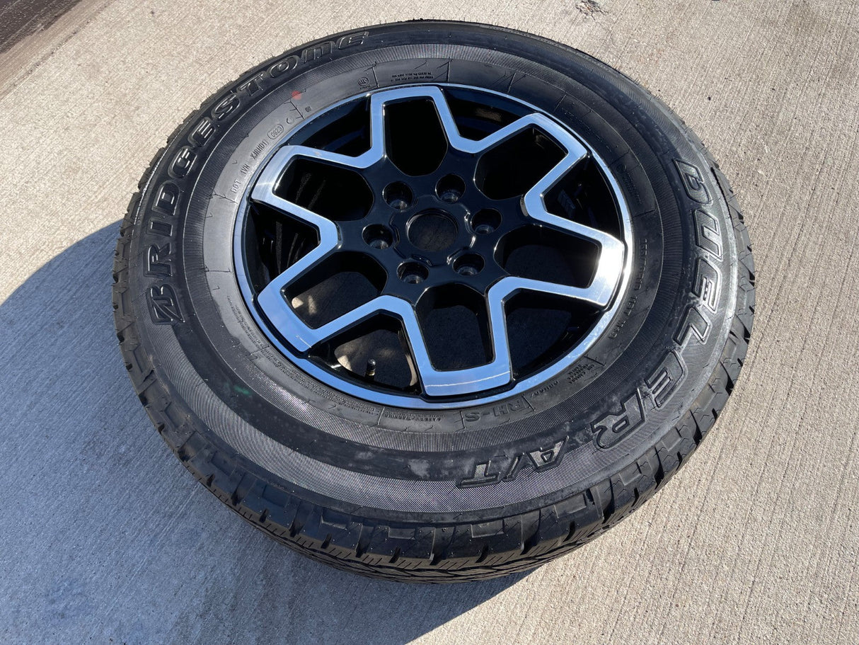 18" Ford Bronco wheel rim 95213 10389 Ranger spare 2022 2023 2024 2025 2026 Texas Truck Tire