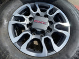 18" GMC Sierra AT4X Chevy Silverado 2500 3500 OEM 5949 wheels rims MICHELIN NEW Texas Truck Tire
