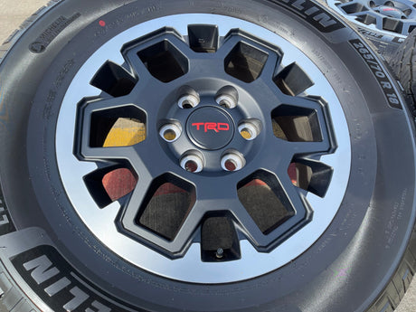 18" Toyota Tacoma 4Runner TRD OEM 94199 wheels rims 2024 2025 2026 NEW MICHELIN Texas Truck Tire