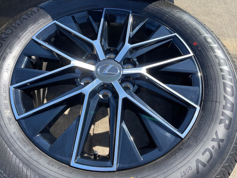 20" Lexus GX550 OEM wheels rims Toyota Land Cruiser Tundra 10545 LX600 2026 NEW Texas Truck Tire