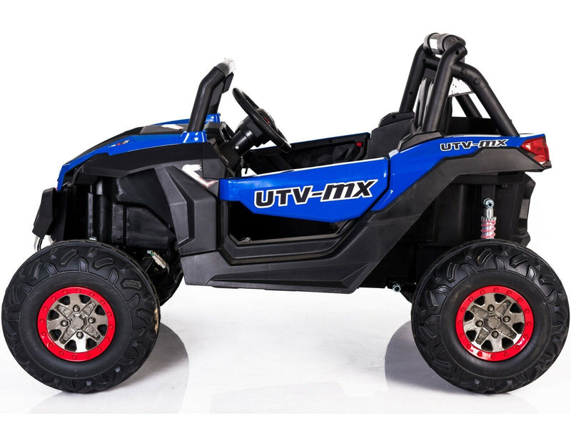 12V Kids Ride-On Toy Electric Car - Mini Moto UTV 4x4 - Black, Blue, White, Red, Pink