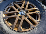 18" Toyota Tundra TRD OEM wheels rims 75281 Sequoia LX600 2025 2026 NEW FALKEN Texas Truck Tire