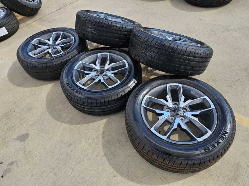 20" Jeep Wrangler Rubicon 4XE OEM 9333 wheels rims Gladiator 2024 2025 2026 Texas Truck Tire