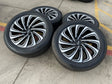 22" Lincoln Navigator OEM 10666 rims wheels BLACK LABEL 2025 2026 BRIDGESTONE Texas Truck Tire