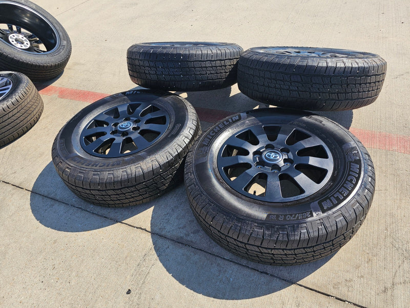 18" Toyota Land Cruiser OEM wheels rims 95952 Tundra Sequoia 2024 2025 2026 NEW Texas Truck Tire