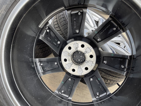 24" Cadillac Escalade V OEM wheels rims 2024 2025 2026 BRIDGESTONE DISCOUNTED Texas Truck Tire