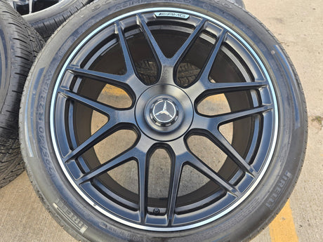 22" Mercedes G Wagon G63 AMG OEM 38658 wheels rims 2021 2022 2023 2024 2025 2026 Texas Truck Tire