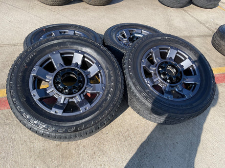 20" Ford F-250 F-350 OEM gray Lariat 10485 10296 wheels rims tires DISCOUNTED Texas Truck Tire