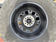 18" 18x9 Fuel Crush D561 Jeep Wrangler wheels rims 5x114.3 5x4.5 5x5 5x127 35" Texas Truck Tire