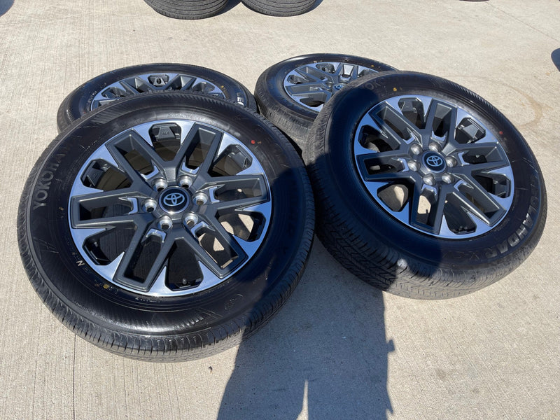 20" Toyota Tundra 1794 OEM wheels rims 34220 95295 75276 Sequoia NEW Texas Truck Tire