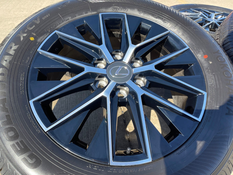 20" Lexus GX550 OEM wheels rims Toyota Land Cruiser Tundra 10545 LX600 2026 NEW Texas Truck Tire