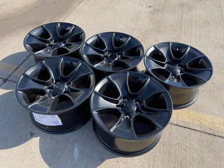 (4) 17" Jeep Wrangler Rubicon OEM 96226 wheels rims Gladiator NEW Texas Truck Tire