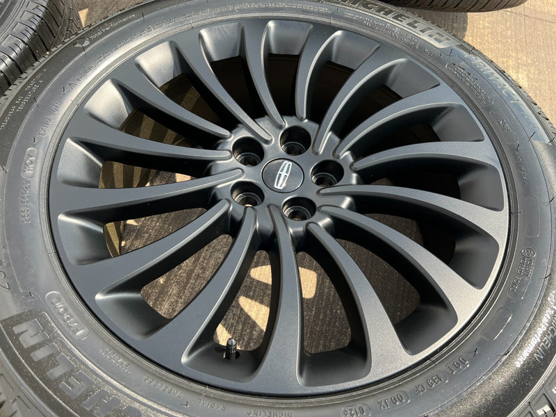 20" Lincoln Aviator Black Label OEM rims wheels 10189 Explorer 2024 2025 NEW Texas Truck Tire