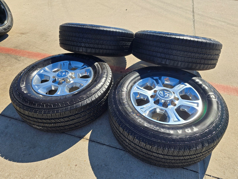 18" Ram 2500 3500 Laramie Power Wagon OEM wheels rims 2692 tires FIRESTONE Texas Truck Tire