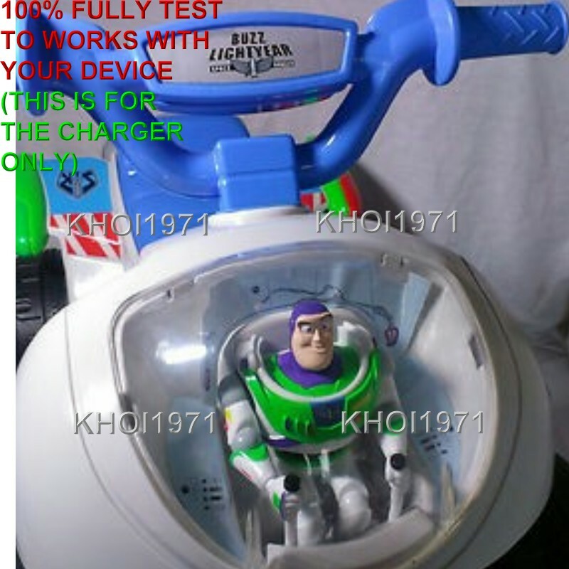 AC Wall Charger Adapter for 6V Disney Pixar Buzz Lightyear Toy Story 3 Ride-On