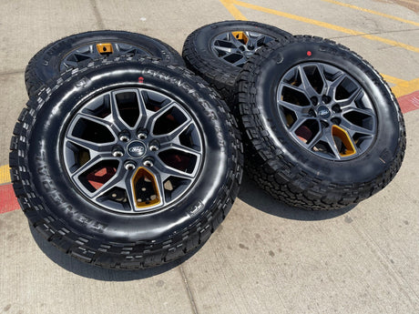 18" Ford Expedition F-150 TREMOR OEM rims wheels TIMBERLINE 2025 2026 2027 NEW Texas Truck Tire