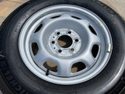 17" Ford F-150 OEM rim wheel 3857 tire steel 2023 2024 2025 2026 MICHELIN NEW Texas Truck Tire