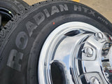 17" Dodge Ram 3500 Dually Laramie 8x200 wheels rims 2703 2704 OEM 2024 2025 Texas Truck Tire