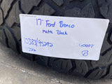 17" Ford Bronco wheels rims 95292 10383 SASQUATCH Ranger tires KENDA 37" Texas Truck Tire