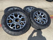 20" Ford F-250 F-350 OEM Lariat wheels rims 10292 10293 tires TOYO A/T Texas Truck Tire