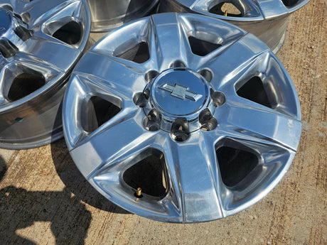 20" Chevy Silverado High Country 2500 3500 OEM 5962 wheels rims 2023 2024 2025 Texas Truck Tire