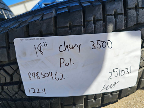 18" GMC Sierra 3500 DENALI Dually rims wheels OEM 14127 14129 8x210 MICHELIN NEW Texas Truck Tire