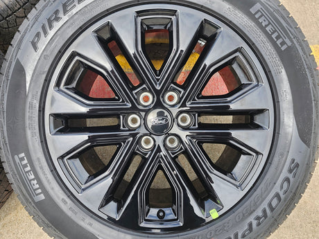 20" Ford F-150 LARIAT Limited OEM 10619 rims wheels Expedition 2026 PIRELLI NEW Texas Truck Tire